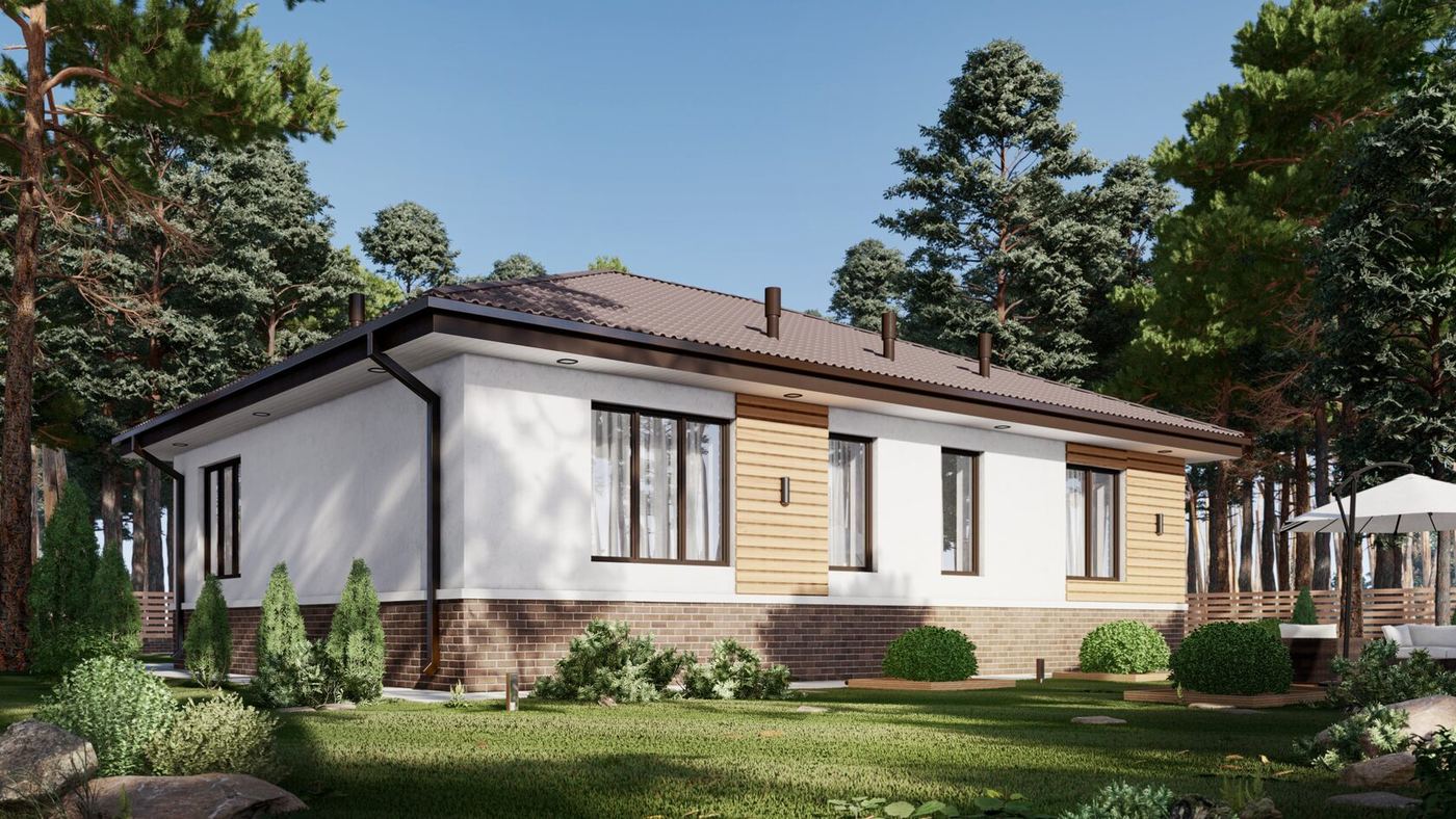 Визуализация проекта «Андромеда 105», вид 1